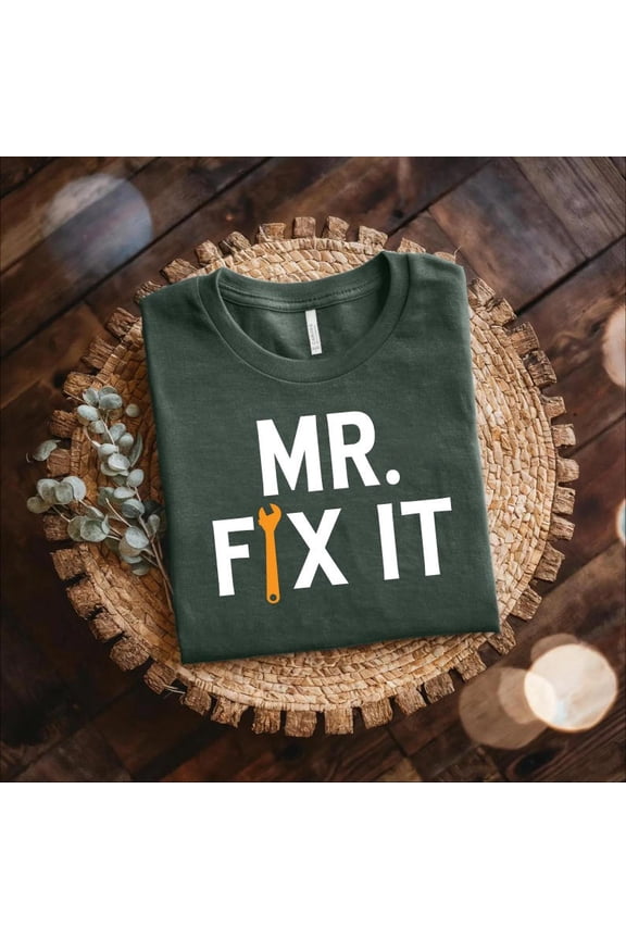 Mr. Fix It Mr. Broke It Shirt Set – Dad and Baby Shirts – Father Son Outfit – First Father’s Day – Daddy and Me Tee Set, F5982 All Size S-5Xl