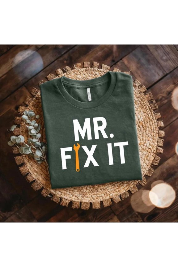 Mr. Fix It Mr. Broke It Shirt Set – Dad and Baby Shirts – Father Son Outfit – First Father’s Day – Daddy and Me Tee Set, F5982 All Size S-5Xl