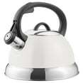 thumbnail image 1 of Mr. Flintshire 1.75 Quart Whistling Tea Kettle in Linen, 1 of 5