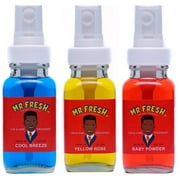 Mr. Fresh Concentrated Air Freshener Spray for Home and Car 3-Pack Random/Assorted Scents