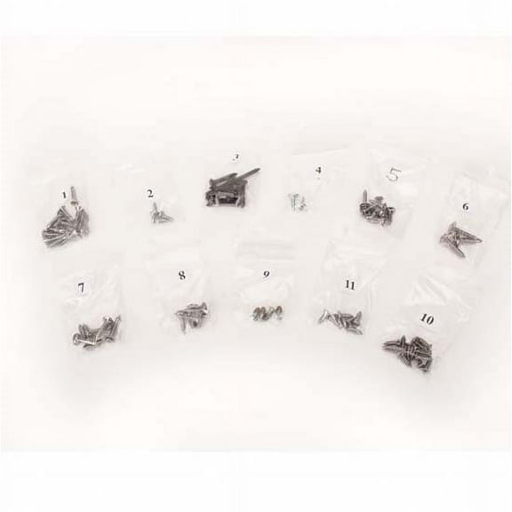 Mr. G's GM1720 69 Chevelle Interior Screw Kit, 2 Dr H/T, 75 Screws