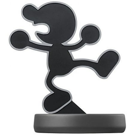 Nintendo Mr. Game & Watch Amiibo (Super Smash Bros. Collection) For Wii U Black
