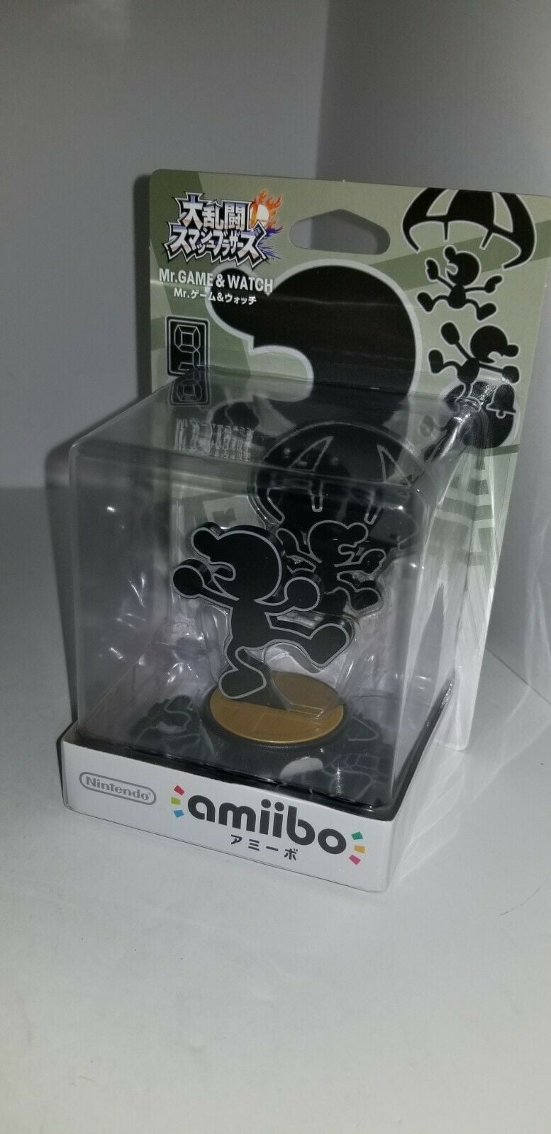 Mr. Game & Watch Amiibo Super Smash Bros Nintendo Switch