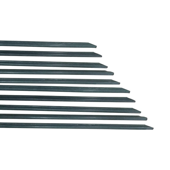 Mr.Garden Easy-Twist Plant Stakes Garden Stakes FRP Rib Solid Rod with 4 Grooved Ribs for Much Easier Supporting Vegetables and Fruits,5-Feet,5/16-Inch Dia,20pack
