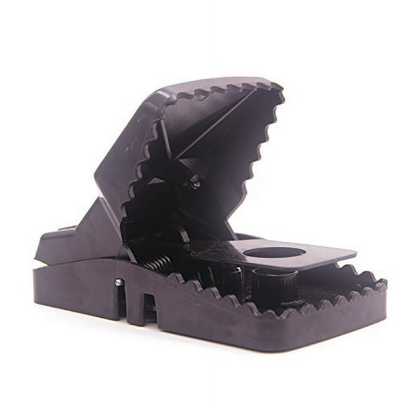 Mr. Garden Sharp Mouth Mouse Trap, ABS plastic, black, 4 pack