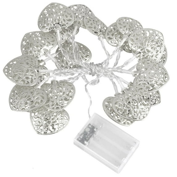 Mr.Garden String Lights - 4.9ft with 10 LEDs Love Heart Lights Decorative Lighting for Home, Garden, Party, Festival, Gold