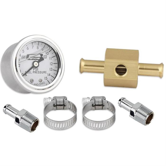Mr. Gasket Fuel Pressure Gauge w/3/8 Mr. Gasket Fuel Pressure Gauge w/3/8
