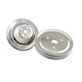 thumbnail image 1 of Mr Gasket 4961 Chrome Plated Pulley Set Fits select: 1968 CHEVROLET CAMARO, 1968 CHEVROLET CHEVELLE, 1 of 2