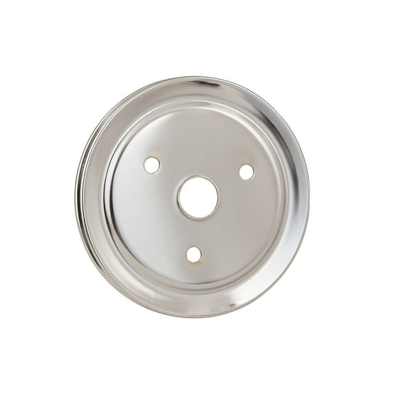 Mr Gasket 4972 Chrome Plated Steel Crankshaft Pulley Fits select: 1968 CHEVROLET CAMARO, 1966-1968 CHEVROLET CHEVELLE