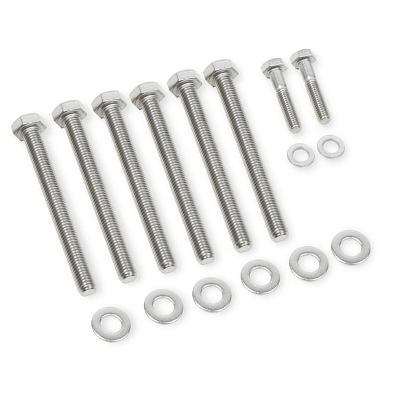 Mr Gasket 60930G Water Pump Bolts Fits select: 2010-2015 CHEVROLET CAMARO, 1997-2013 CHEVROLET CORVETTE