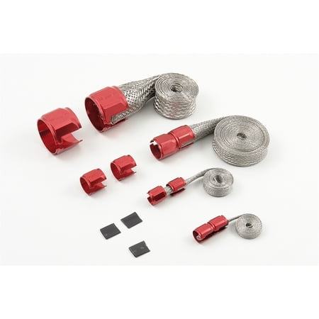 Mr. Gasket Co. 8090 MRG8090 BRAIDED HOSE SLEEVING KIT-RED