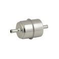thumbnail image 1 of Mr Gasket 9745 Chrome Plated Canister Fuel Filter, 1 of 3