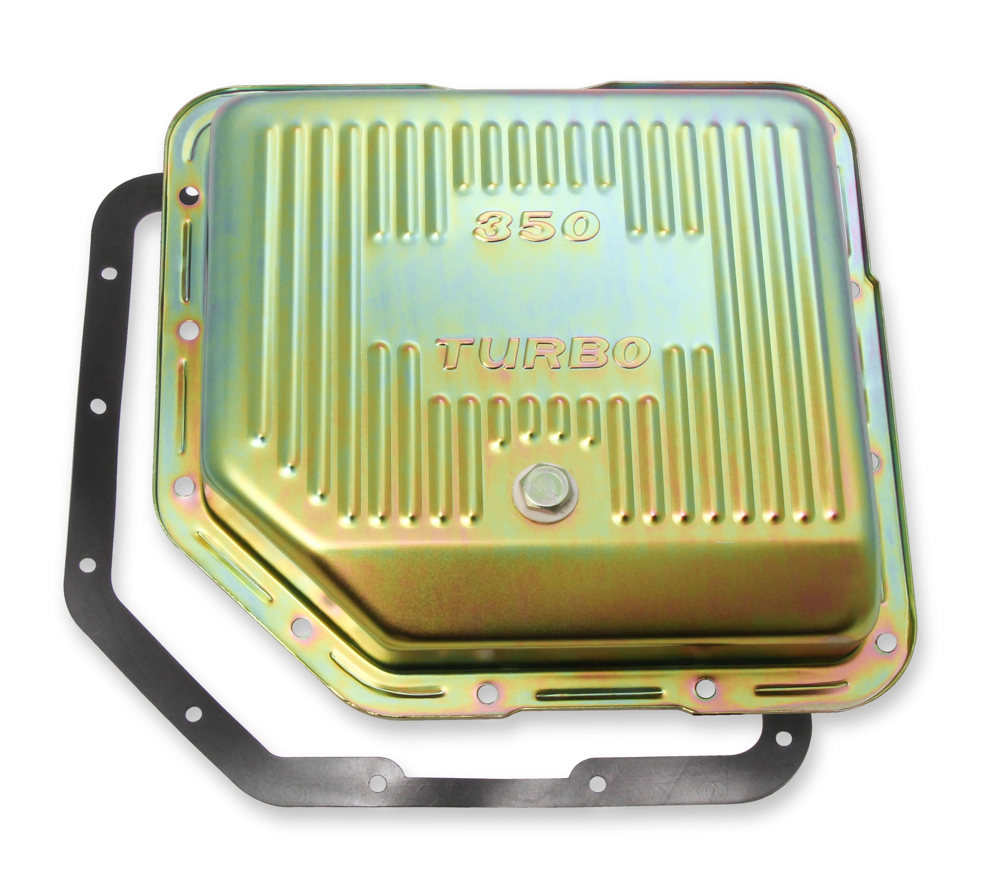 Mr. Gasket 9765ZMRG Automatic Transmission Oil Pan Fits select: 1967-1969 CHEVROLET CAMARO, 1969-1981 CHEVROLET C10