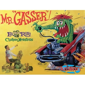 Atlantis Mr Gasser Plastic Model Kit Vintage Theme