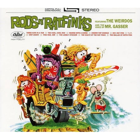 Mr. Gasser & the Weirdos - Rods and Ratfinks - Music & Performance - CD
