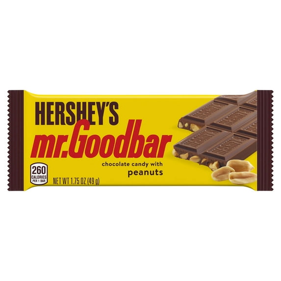 Mr.Goodbar Milk Chocolate with Peanuts - 1.75 Oz