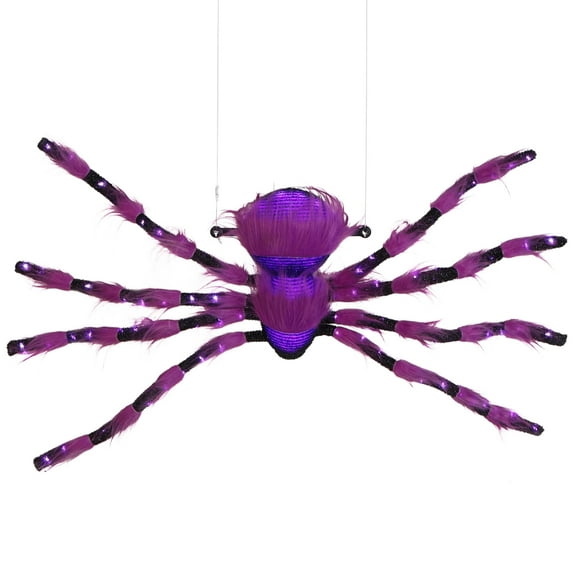 Mr. Halloween Decorative Animated Outdoor Climbing Spider, 9 Foot