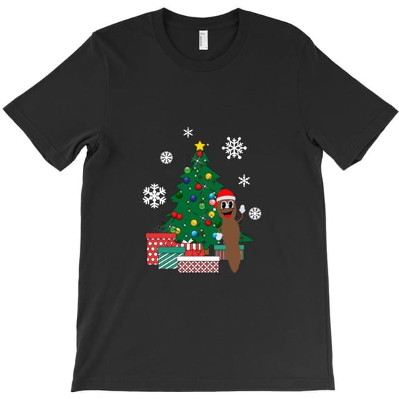 Mr. Hankey Around The Christmas Tree Funny Holiday Cartoon Graphic T-Shirt G6519, Up to 5XL
