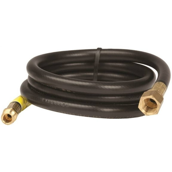 Mr. Heater 1/4 in. D X 3/8 in. D X 5 ft. L Brass/Plastic FPT x MPT LP Hose Assembly