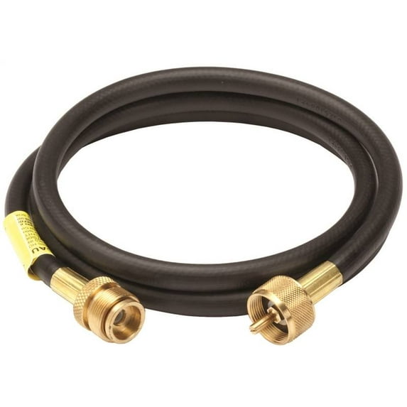 Mr. Heater 1 in. Dia. x 1 in. Dia. x 12 ft. LP Brass/Plastic Hose Assembly