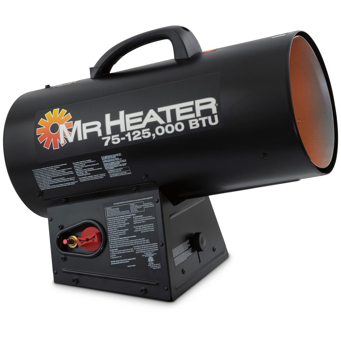 Mr. Heater 125,000 BTU Industrial Jobsite Portable Forced Air LP