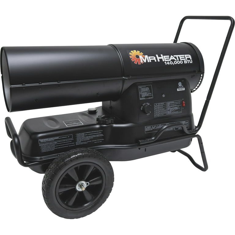 灯油ヒーター ブラック (Kerosene Heater black) Mr. Heater 140,000 BTU Forced Air Kerosene Heater - Walmart.com