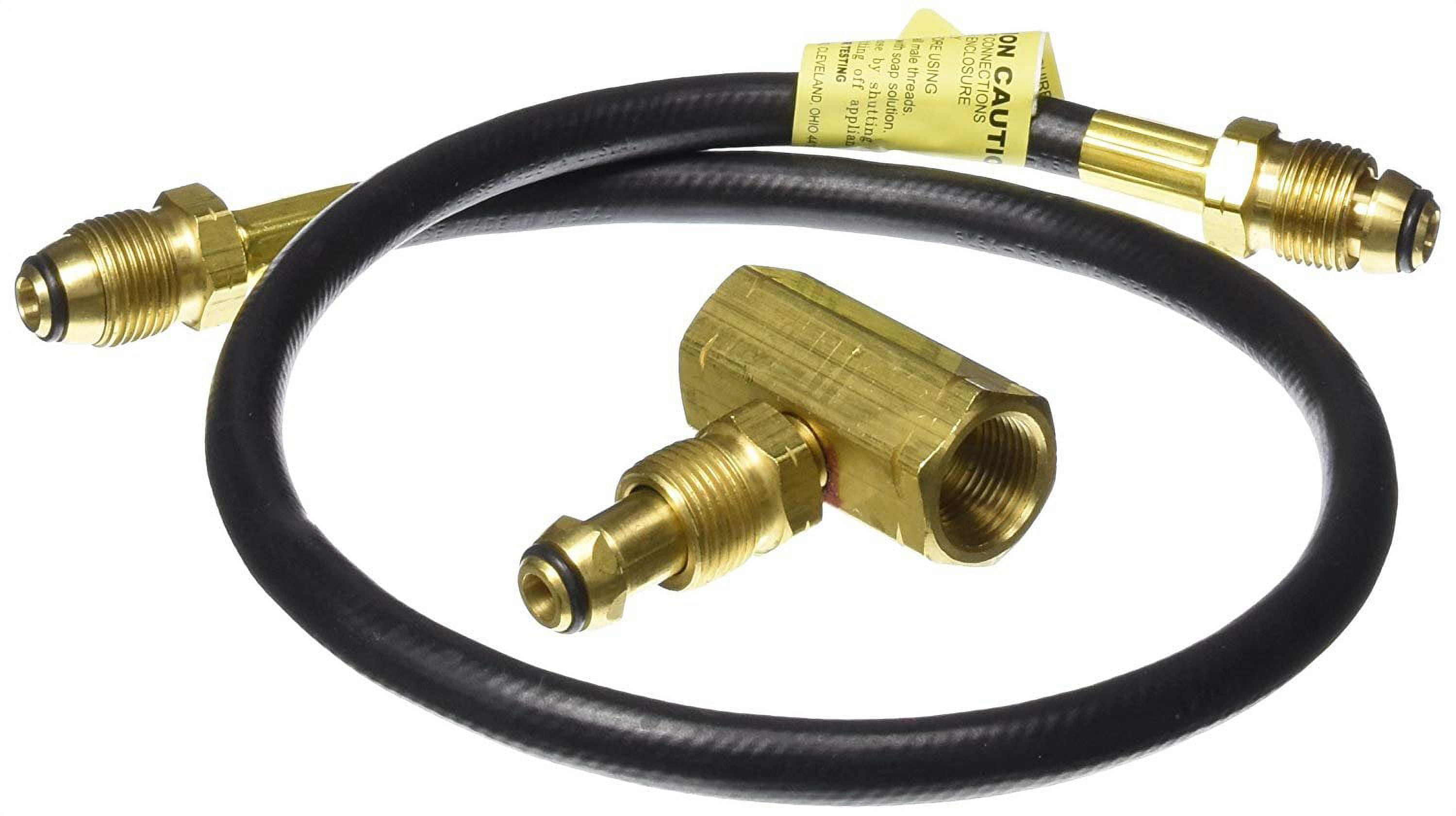 Mr. Heater 2-Tank Hook-Up Kit, Solid Brass Fittings, 30-Inch Hose ...