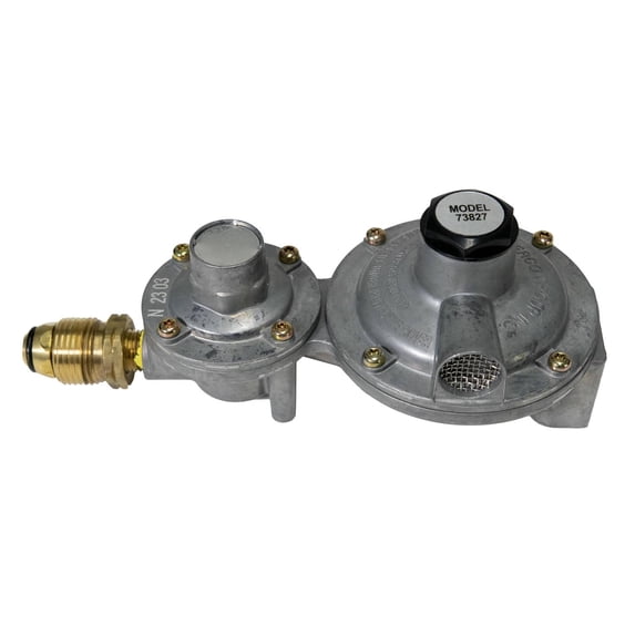 Mr. Heater Propane Two-Stage Regulator (Horizontal with P.O.L.)