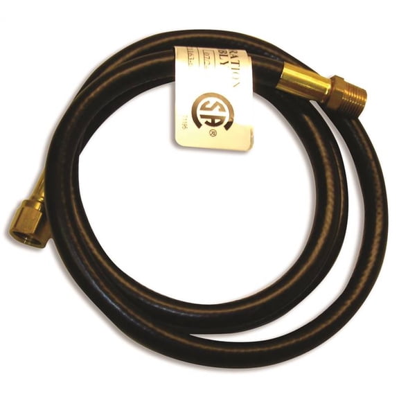 Mr. Heater 3/8 in. Dia. x 3/8 in. Dia. x 5 ft. LP Hose Assembly Gas Line Connectors