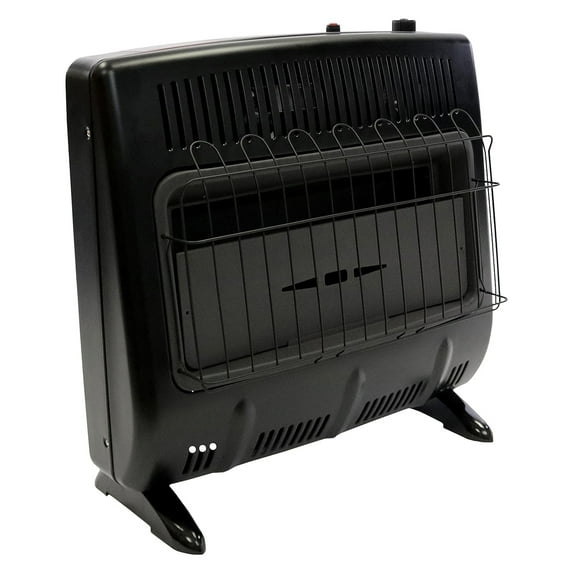 Mr. Heater 30,000 BTU Black Vent Free Blue Flame Garage Heater (Natural Gas)
