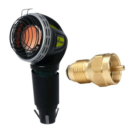 Mr. Heater 4,000 BTU MH4GC Golf Cart Heater and Mr. Heater Refill Adapter