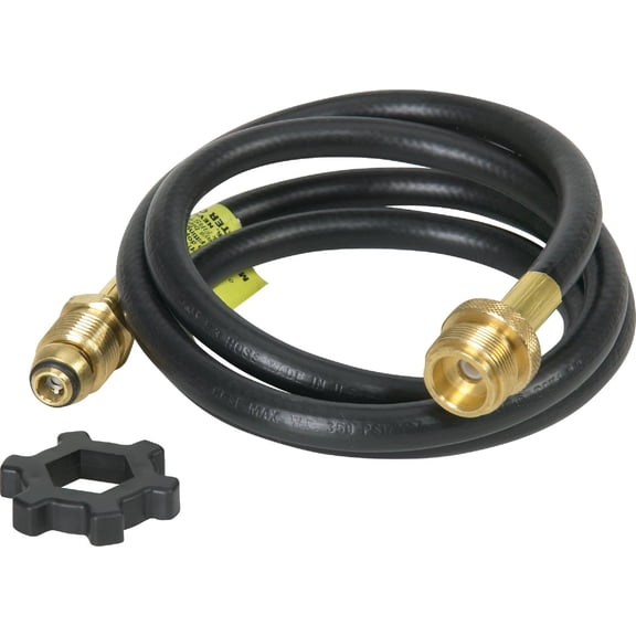 Mr. Heater Propane Hose Assembly 5 Ft - Hose Assembly - One Size, Black — Garden & Landscape Use, Standard Connection