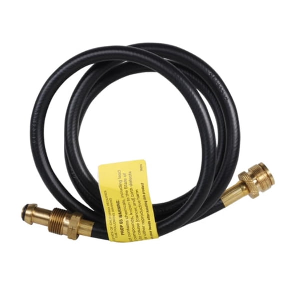 Mr. Heater 5 Feet Propane Hose Assembly - Excess Flow So ft Nose POL x 1/4in Inverted Male Flare