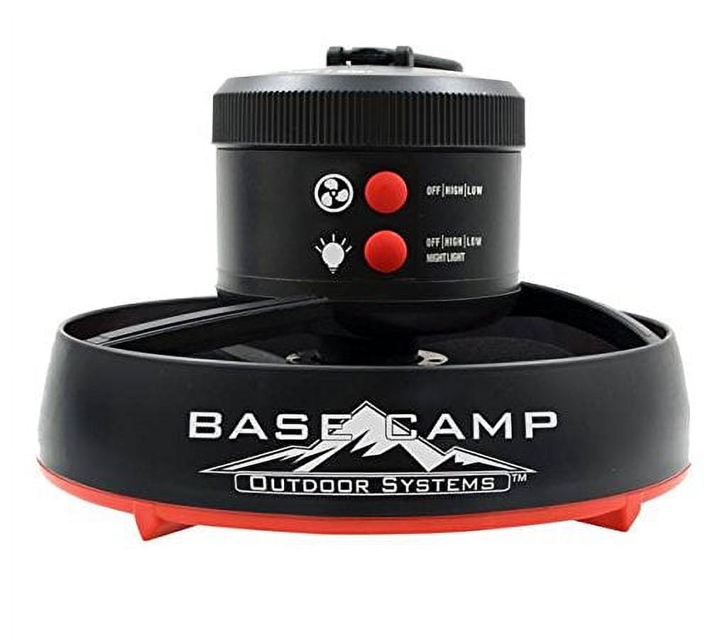 Mr. Heater Base Camp Tent Fan w/ LED Light 4d, w/o Battery Included