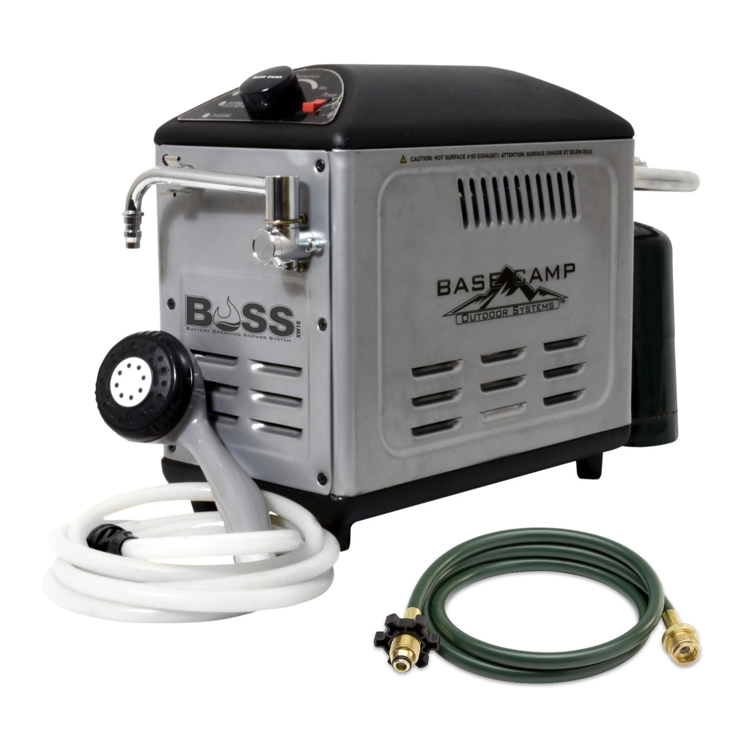Mr. Heater BaseCamp BOSSXW18 Battery Operated Shower System with 10