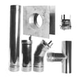 thumbnail image 1 of Mr. Heater Universal 4 Inch Horizontal Vent Kit - Category III, 1 of 8