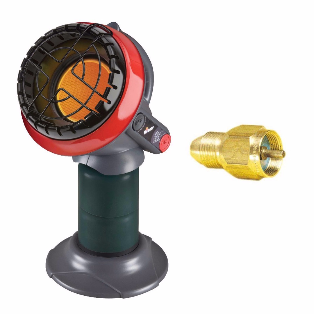 Mr. Heater F215100 Portable Little Buddy Propane Heater with Tank Refill Adapter - image 1 of 3