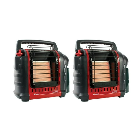 Mr. Heater F232000 Portable Buddy Heater (2-Pack) Bundle