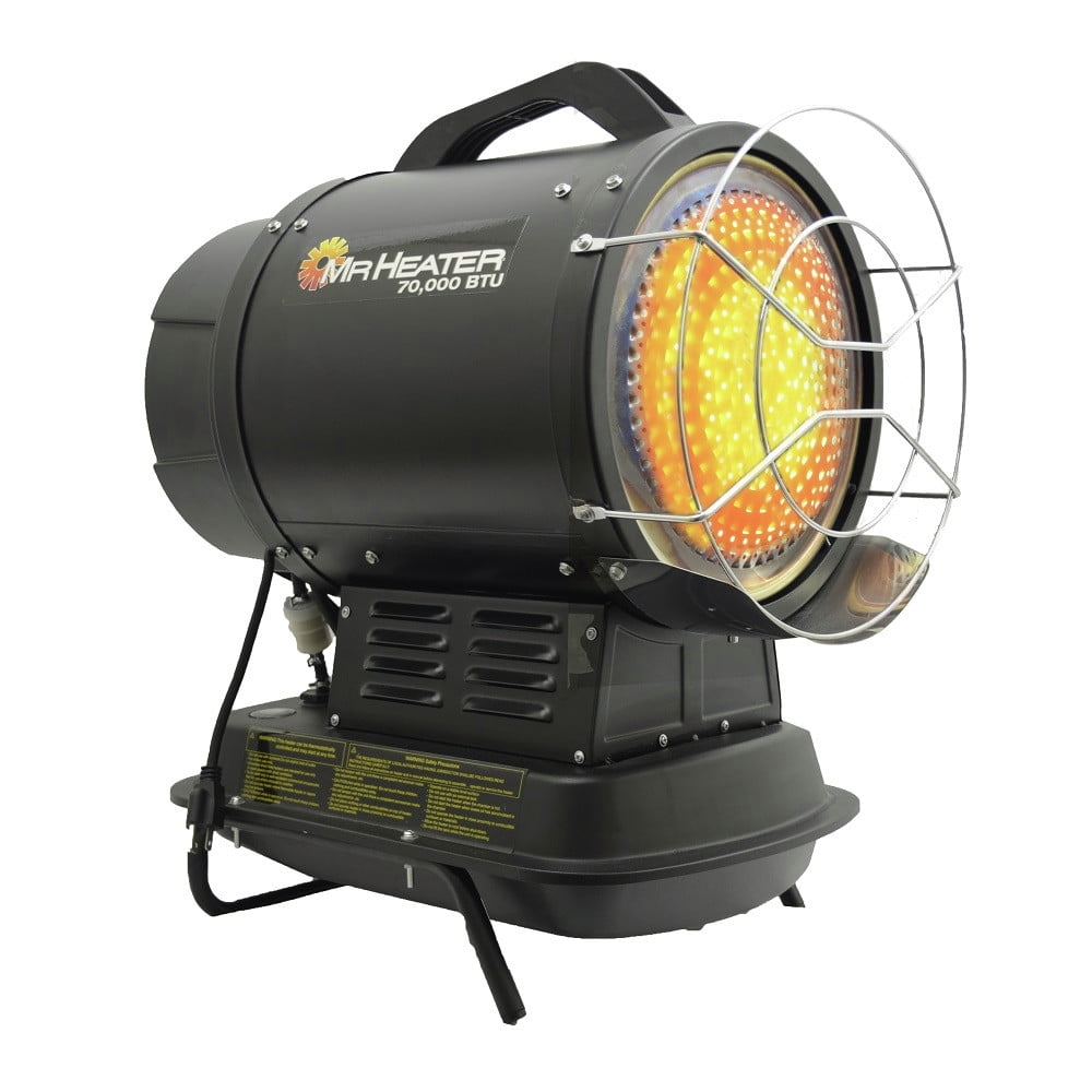 Mr. Heater F270265 Qbt Radiant Kerosene Heater, 70,000 Btu - Walmart.com