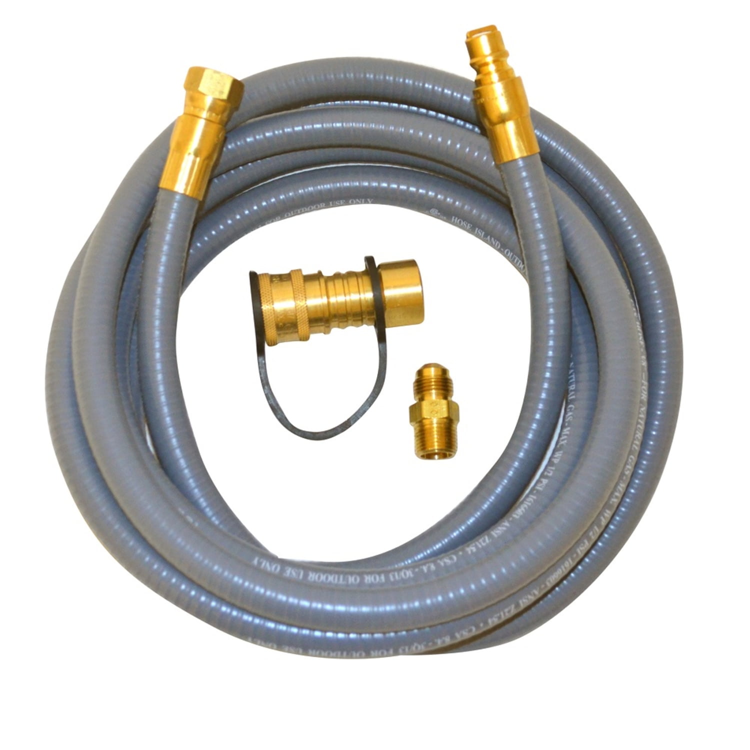 Mr. Heater F273720 3/8 in. D X 3/8 in. D X 12 ft. L LP Rubber Hose Assembly  - Walmart.com