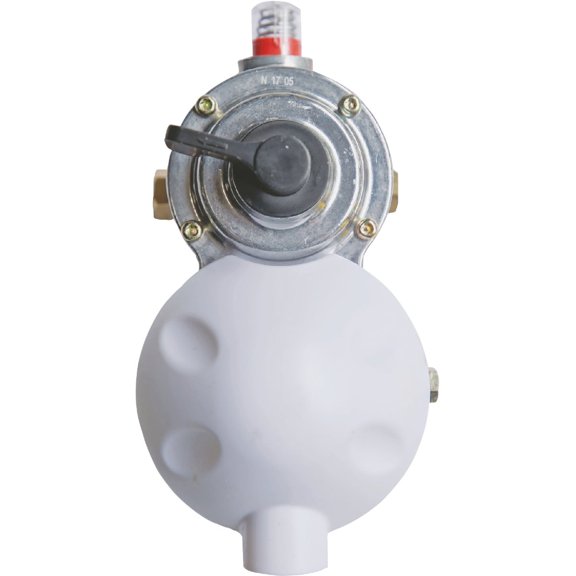 Mr. Heater Propane Auto-Changeover Two Stage Regulator F273846 - Easy Installation - One Size Residential Use, Standard Application