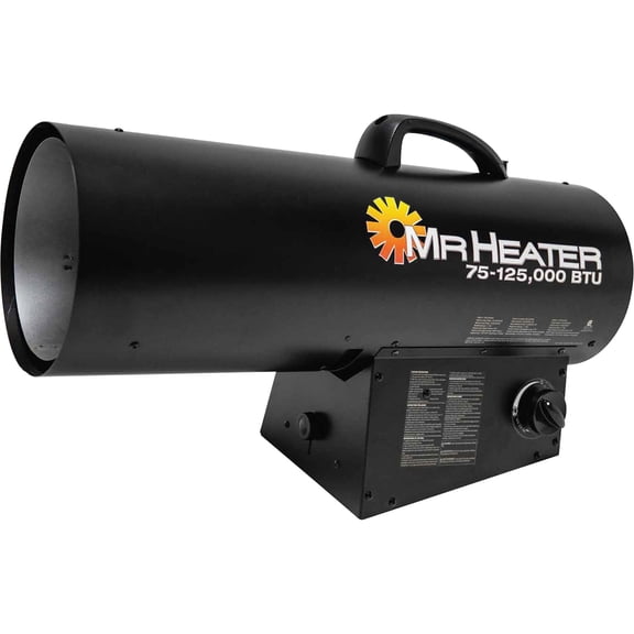 Mr. Heater Forced Air Propane Heater- 125,000 BTU 3125 Sq. ft Cap