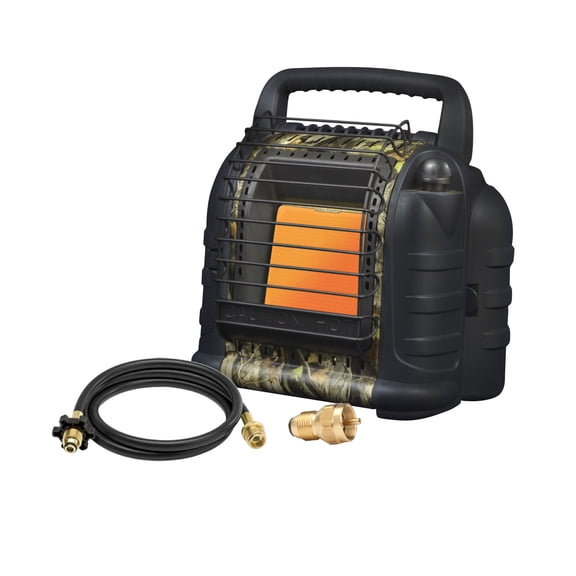 Mr. Heater Hunting Buddy Portable Heater Bundle with Hose and Adaptor (3 Items)