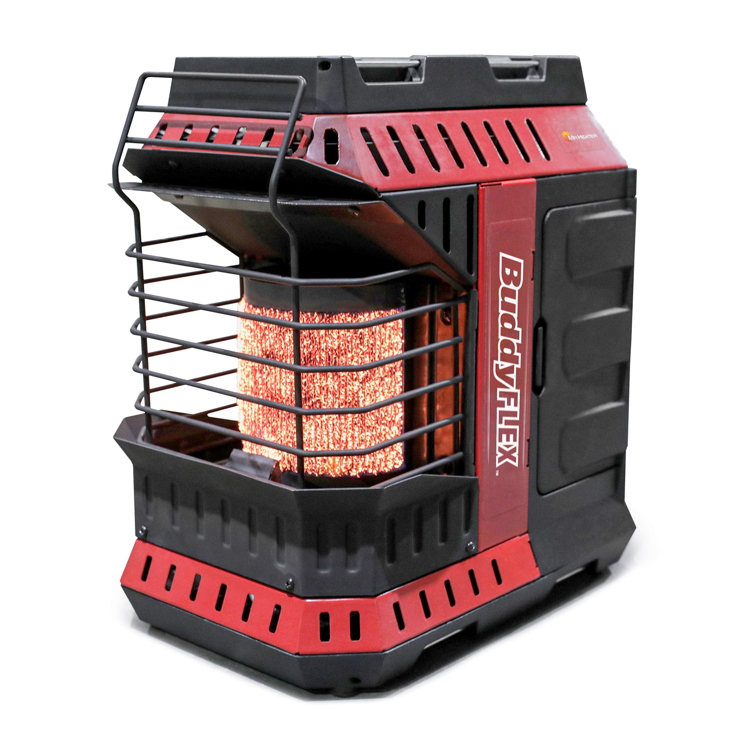 Mr. Heater Red and Black Portable Propane Heater with Safety Features