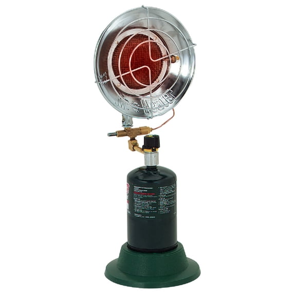 Mr. Heater MH15 Single Tank Top Outdoor Propane Heater, Silver