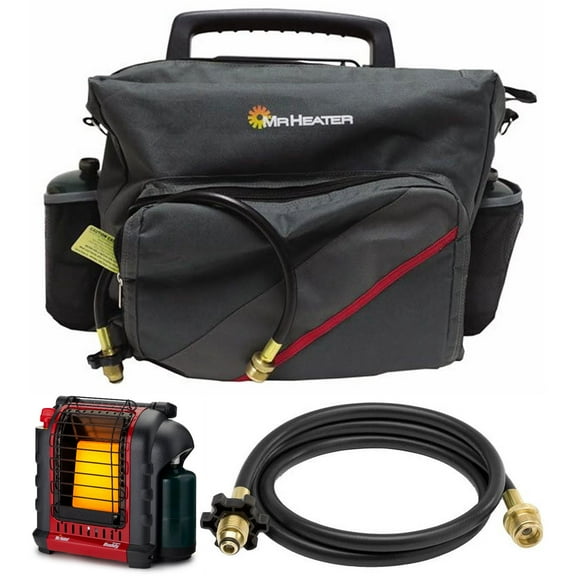 Mr. Heater Portable Buddy Heater and Accessories Bundle