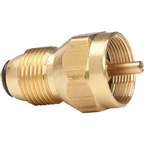 Mr. Heater Propane Refill Adapter Fitting - Easy Installation, Brass Finish - Regular Size