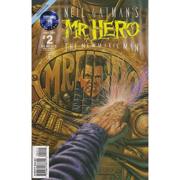 Mr. Hero-The Newmatic Man (Neil Gaiman's , 1st Series) #2 VF ; Tekno Comic Book