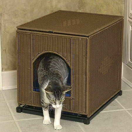 Mr. Herzher's Litter Pan Cover in Brown