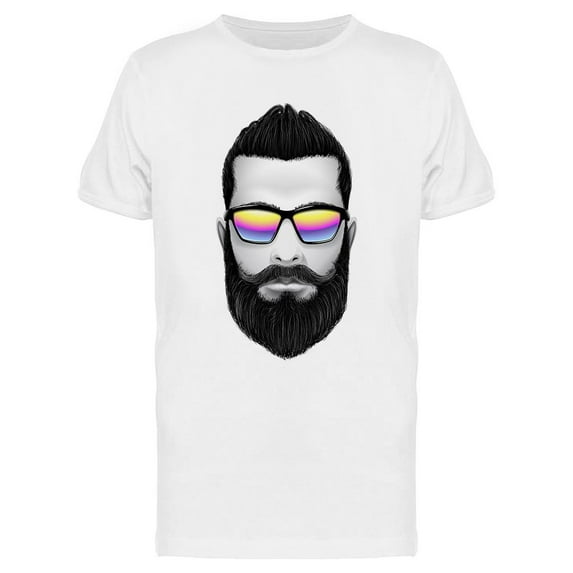 Mr Hispter T-Shirt Men -Image by Shutterstock, Male XX-Large